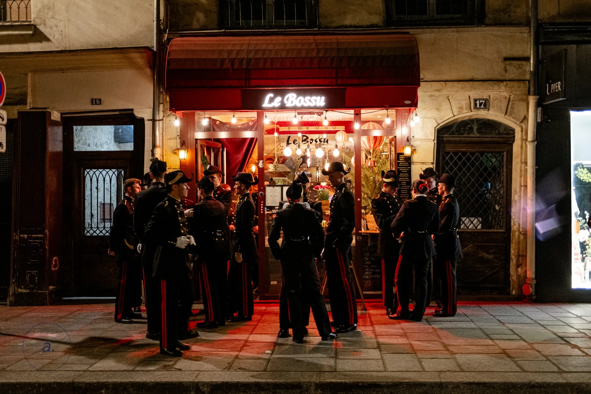 Paris street, photographed by Campbell Jensen