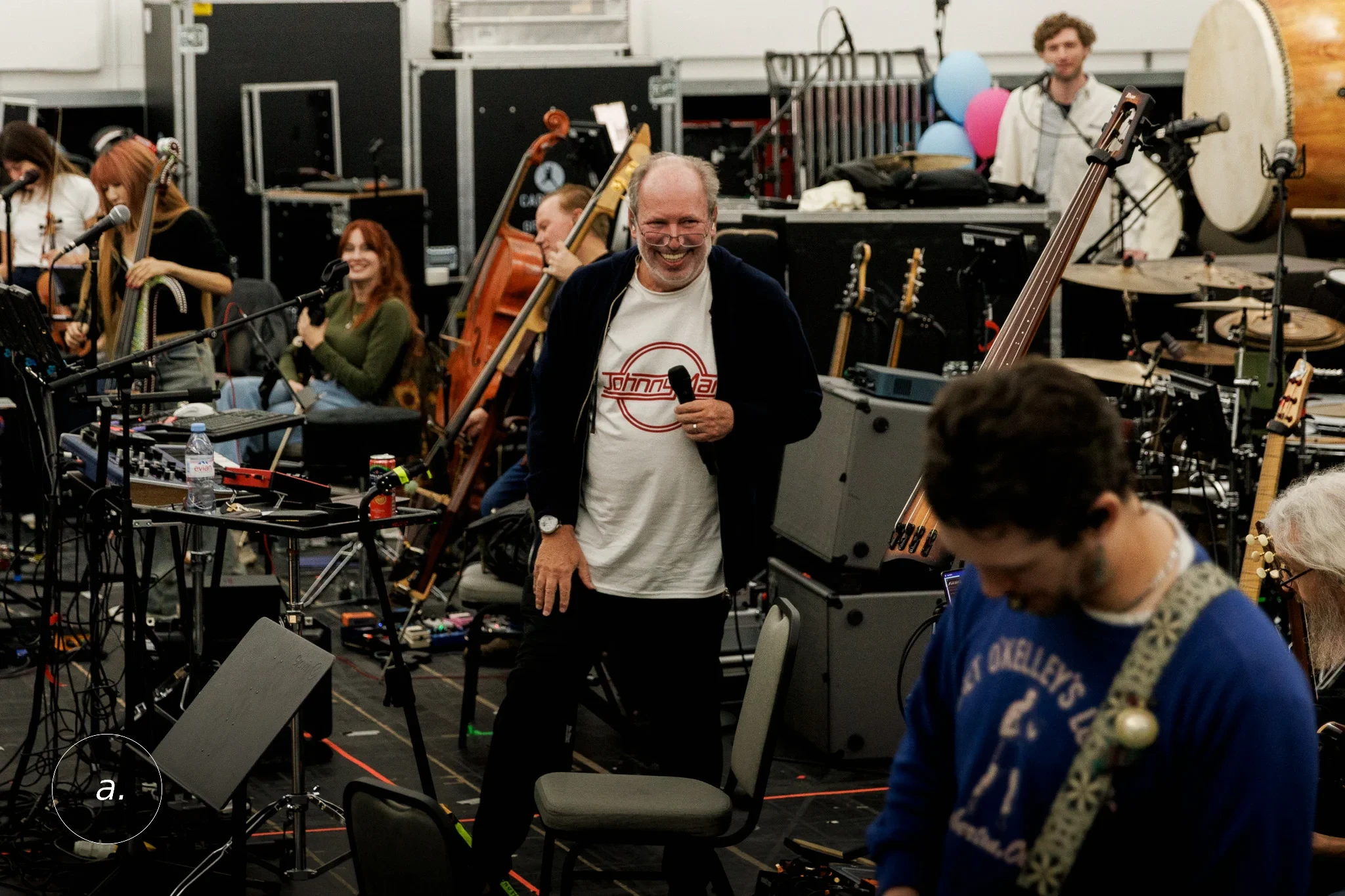 Hans Zimmer Rehearsal — Music photography by Campbell Jensen, London
