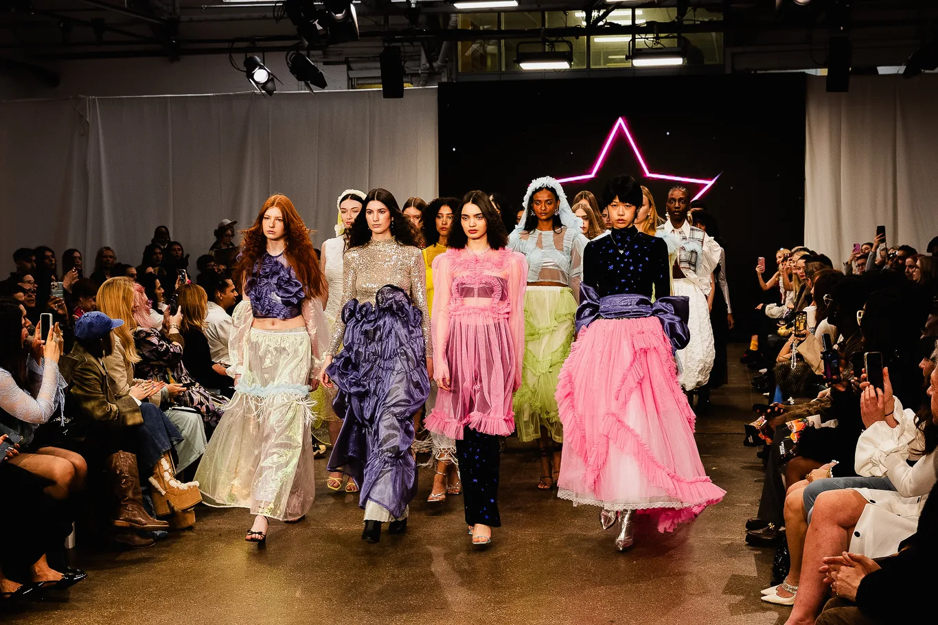 London Fashion Week, February 2025 — fashion and editorial photography by Campbell Jensen