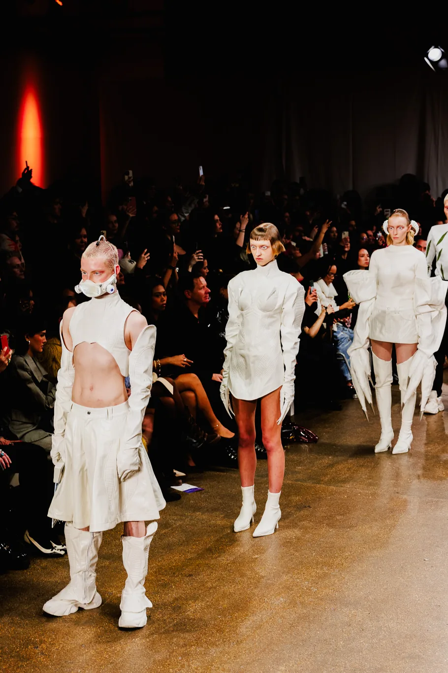 London Fashion Week portrait, February 2025, photographed by Campbell Jensen