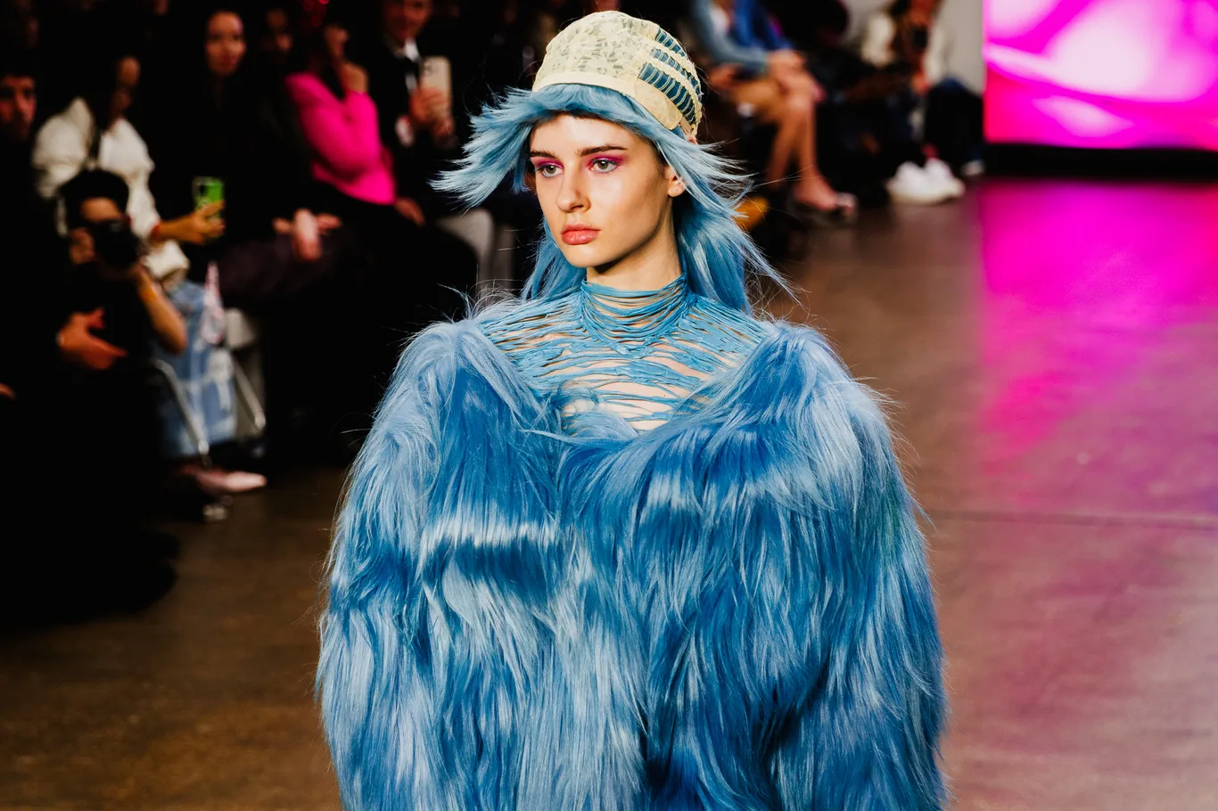 London Fashion Week scene, February 2025, photographed by Campbell Jensen