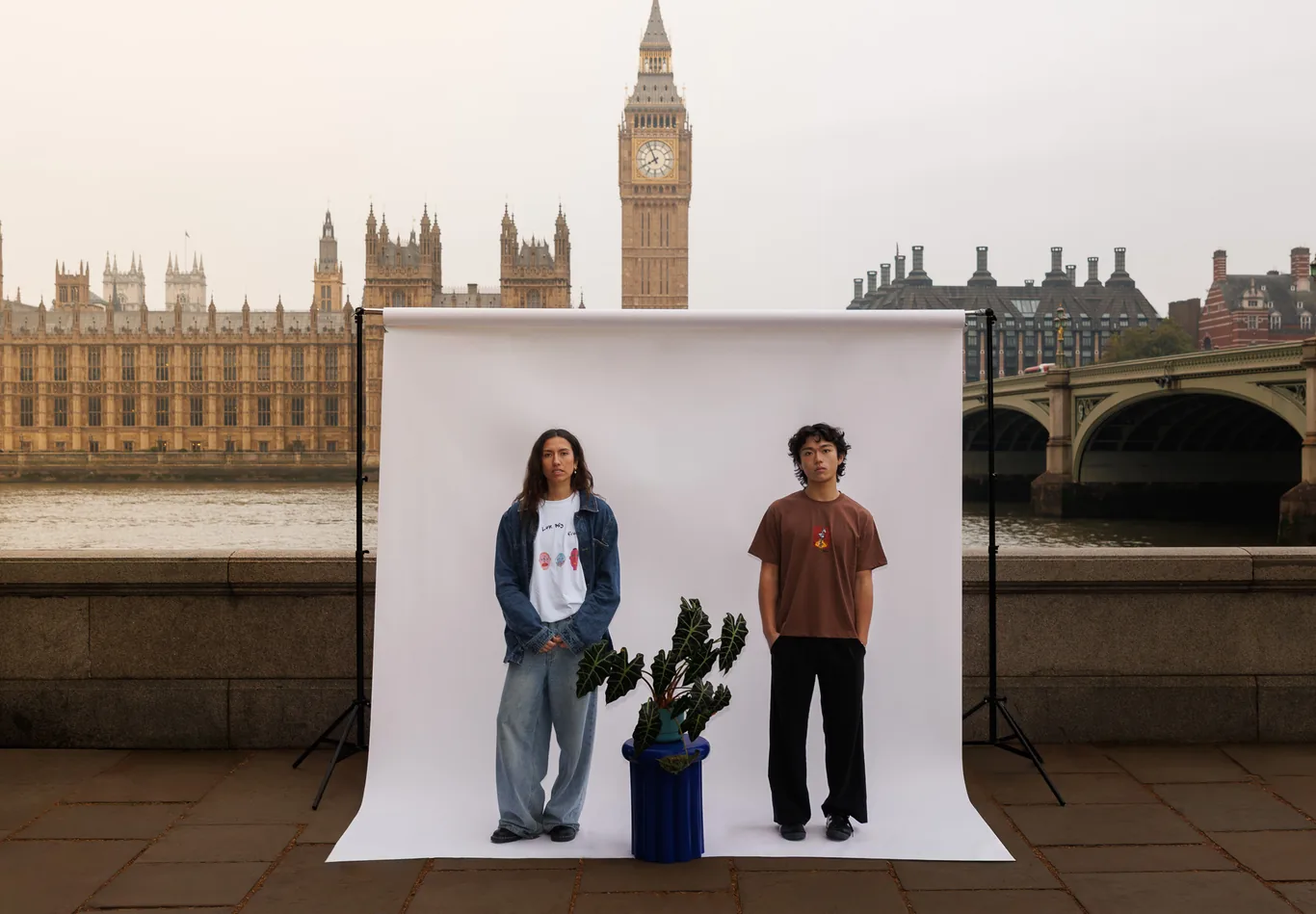 Palmah campaign still, London, photographed by Campbell Jensen