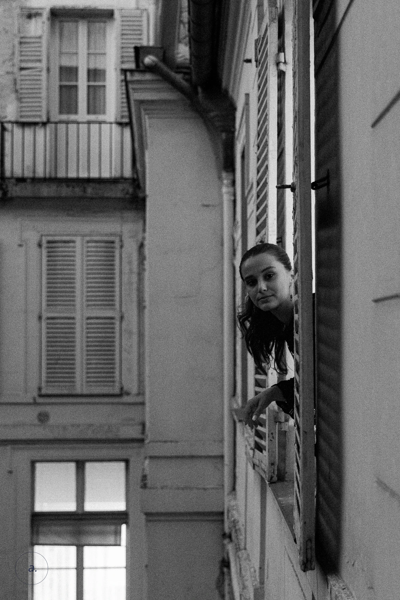 Paris street, photographed by Campbell Jensen