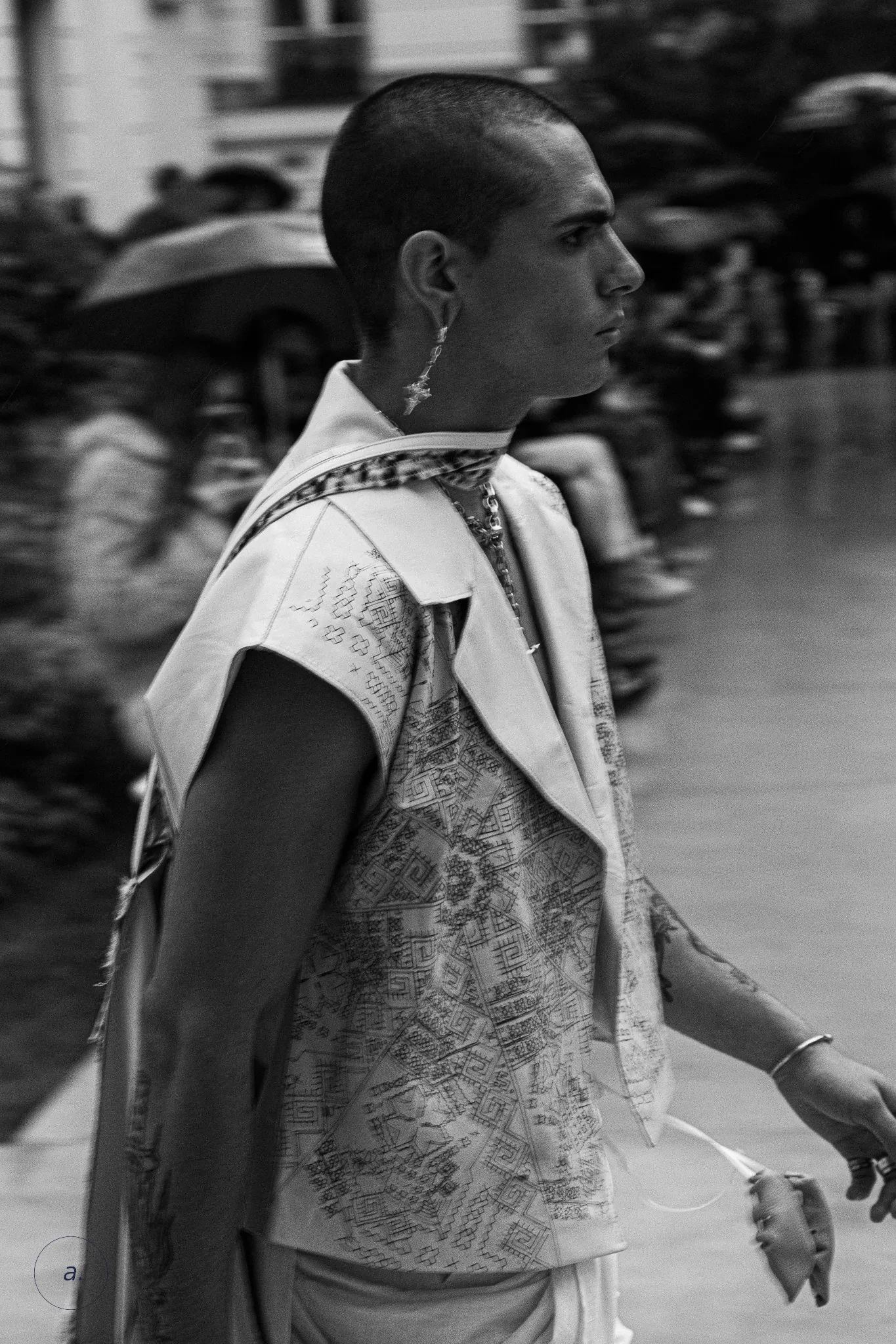 Speed fashion photography, Paris, by Campbell Jensen