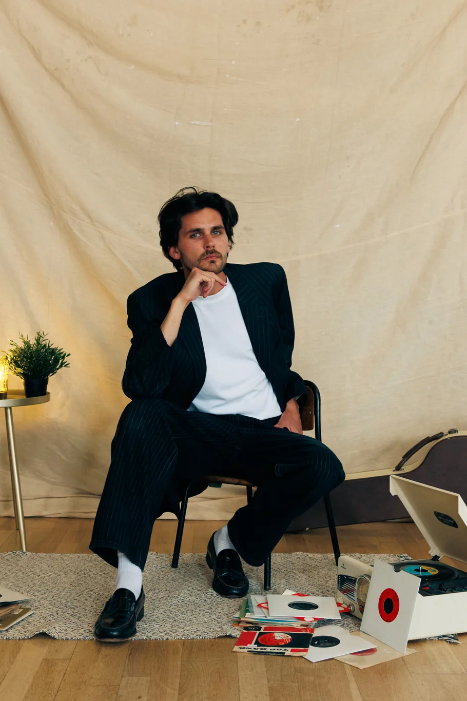 Tom Webber portrait, Oxford, photographed by Campbell Jensen