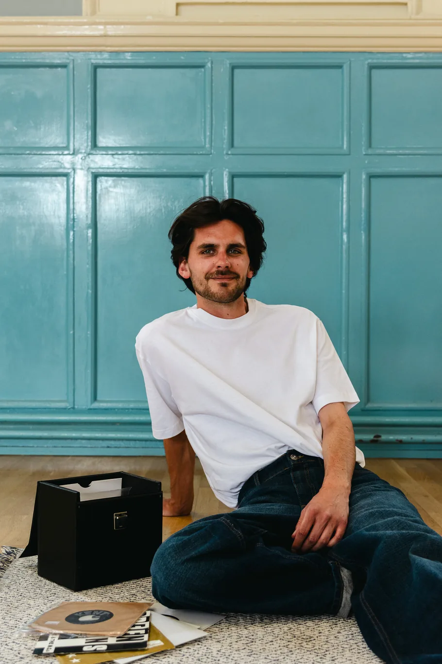 Tom Webber portrait, Oxford, photographed by Campbell Jensen